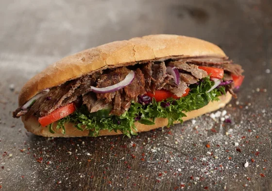 Tyrkisk Brød Kebab Menu