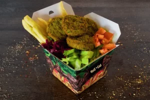 Box Falafel Menu