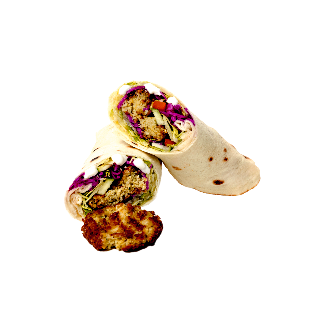 Durum falafel roll n eat